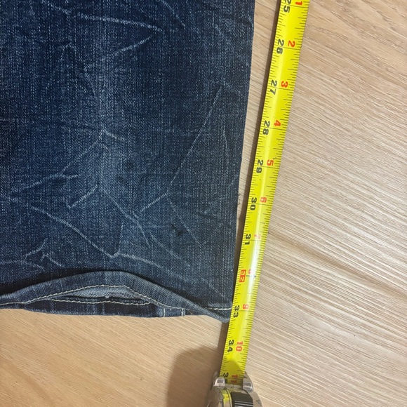 Salvage x Buckle Jeans Mayhem Boot Mens 38L Stretch Denim Dark Wash - Picture 9 of 9